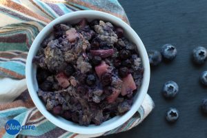 Blueberry-ginger-oatmeal