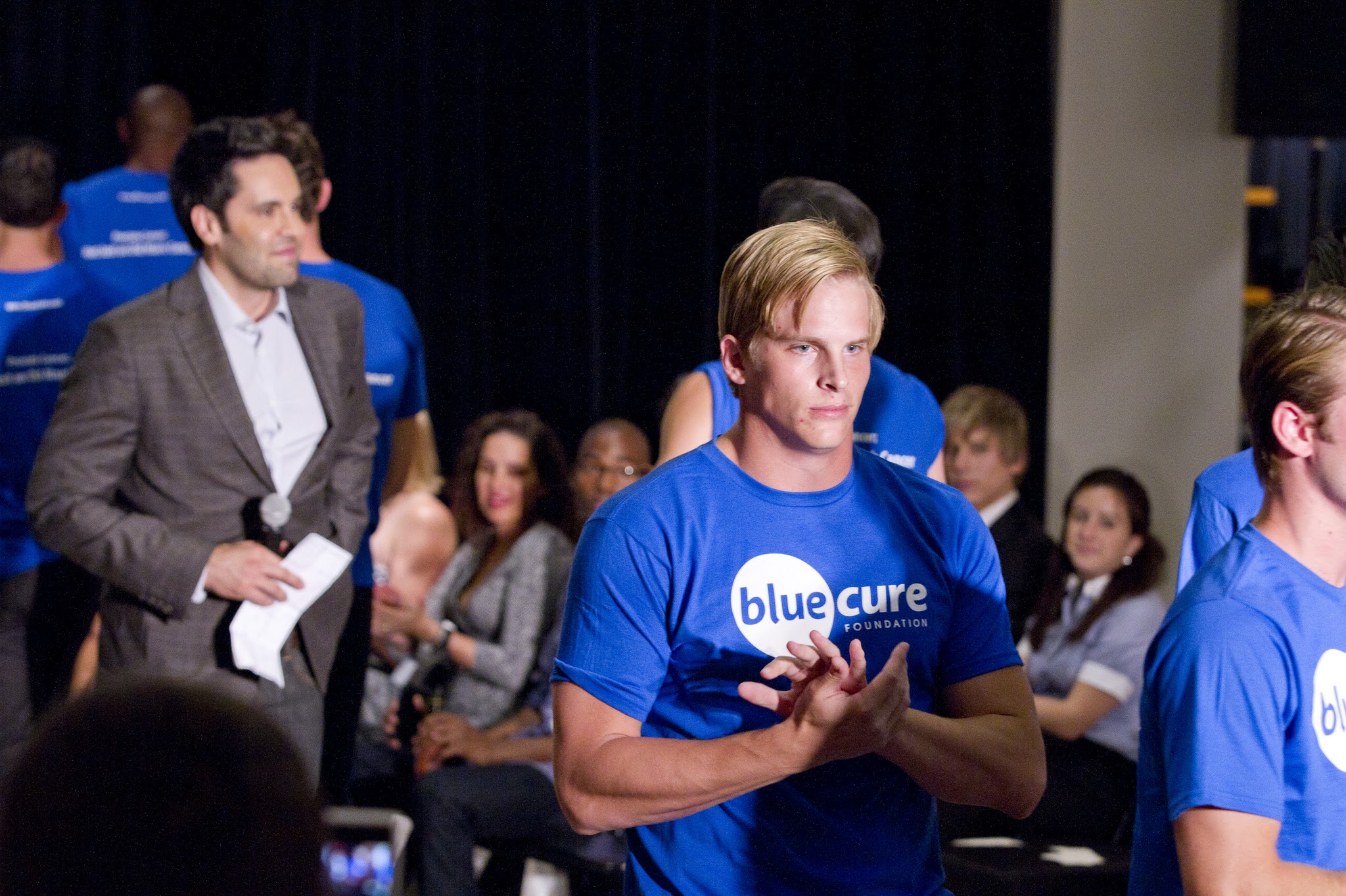 Blue Cure runway models