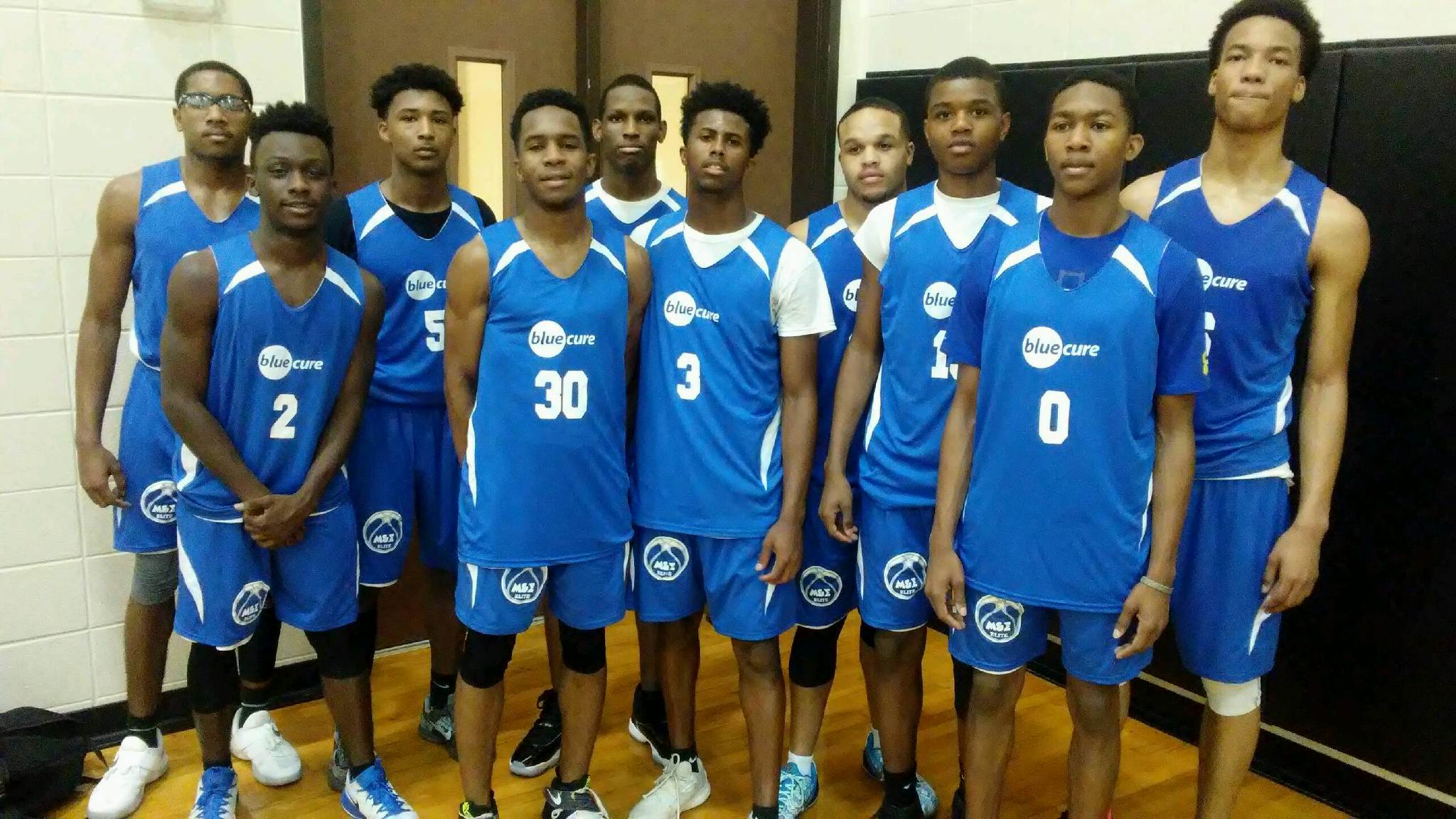 Blue Cure Basketball Team 3