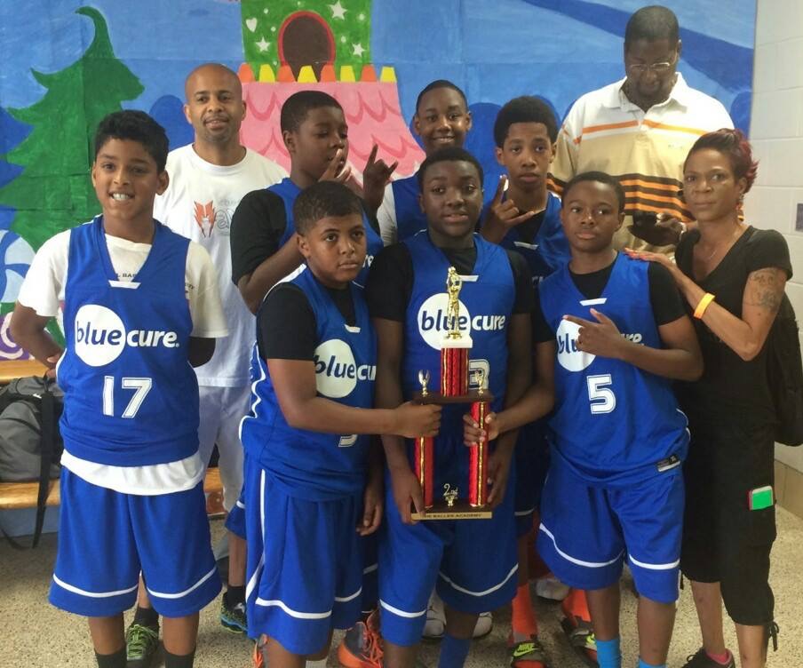 Blue Cure Basketball Youth Team