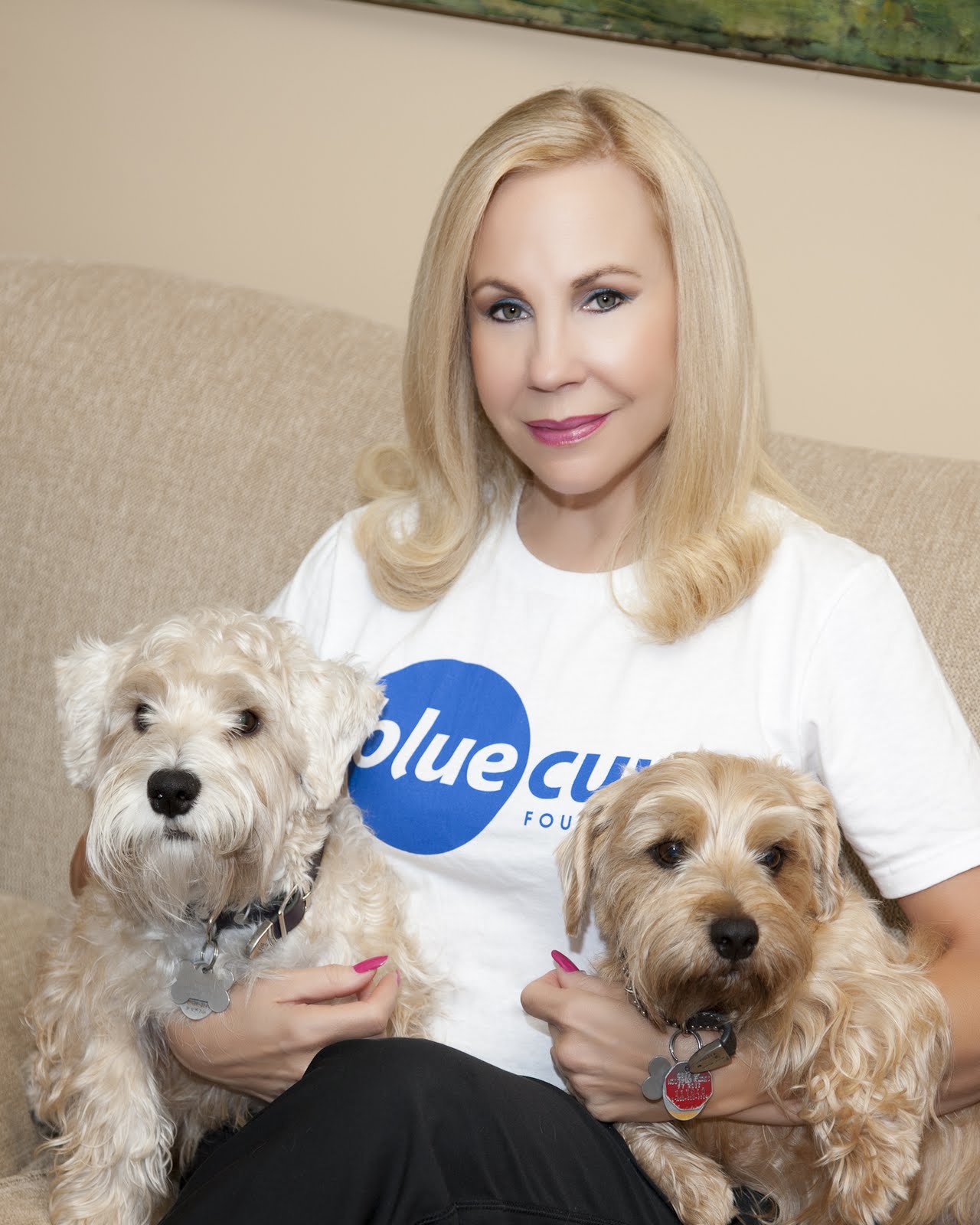 Dr. Carolyn Farb supporting Blue Cure
