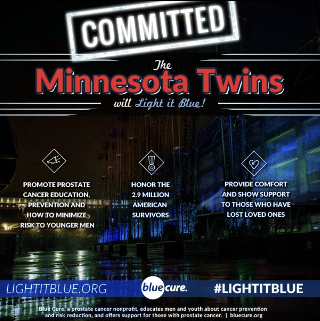 Minnesota Twins Light It Blue