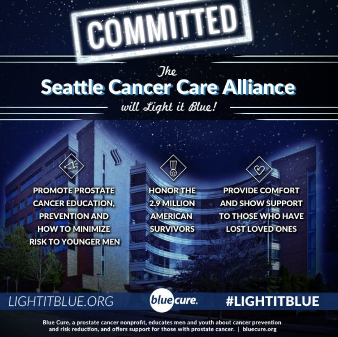 Seattle Cancer Care Alliance Light It Blue