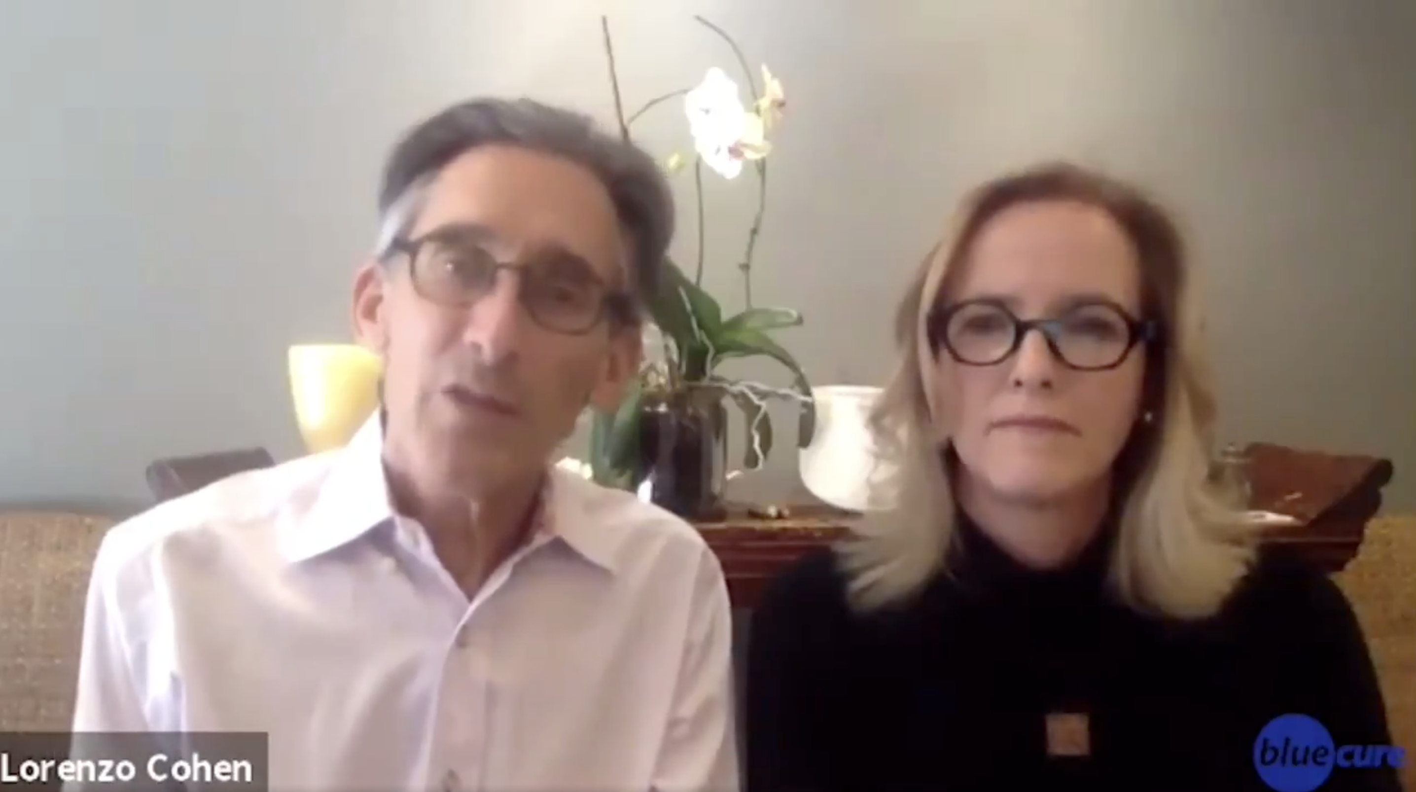 Dr. Lorenzo Cohen & Alison Jefferies